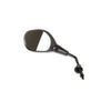 Mirror left universal d.8x90mm right thread black