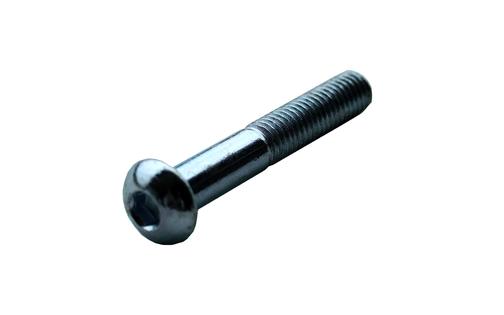 Screw round head M8x50mm