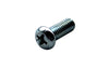 Screw round head M5x12mm