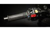 Heated Grips HG 13 Koso 1" + 1 1/8" L=130mm black w. switch
