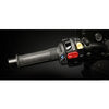Heated Grips HG 13 Koso 1" + 1 1/8" L=130mm black w. switch