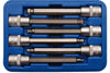 Bit Socket Set BGS 12.5 mm (1/2") drive hex with ball head 5 - 12 mm 6 pcs.