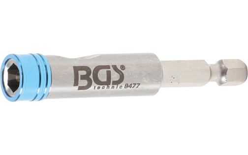 Bit Holder w. quick coupler BGS 6.3 mm (1/4")