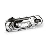 Variator Cover STR8 Cut Out Yamaha Aerox / Nitro chrome