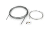 Throttle Cable Kit universal 1.2mm x 2 meters Motoforce Racing grey