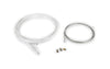 Throttle Cable Kit universal 1.2mm x 2 meters Motoforce Racing white