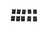 Fairing Clips x10 (M5 screws) black