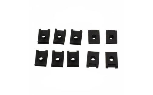 Fairing Clips x10 (M5 screws) black