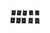 Fairing Clips x10 (M5 screws) black