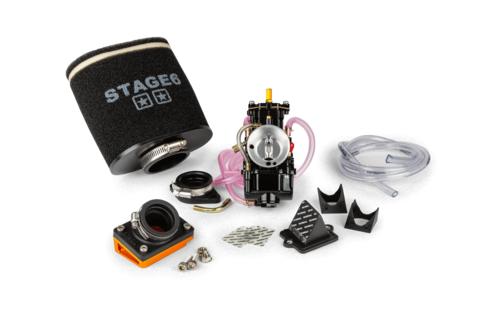 Intake Kit Stage6 R/T PWK 28mm Piaggio 50 - 180cc