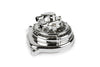 Water Pump Cover STR8 Minarelli LC chrome