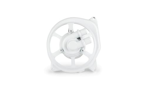 Water Pump Cover STR8 Extreme Cut Minarelli LC white