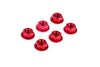 Nuts M6 (x6) red
