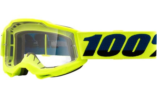 Goggles MX 100% Accuri 2 Kids yellow clear