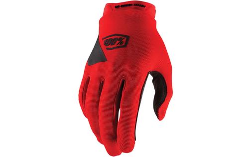 Gloves 100% Ridecamp red