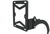 License Plate Holder side-mount Peugeot Speedfight black