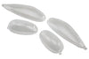 Indicator + Taillight Lens Set STR8 Piaggio NRG MC² white