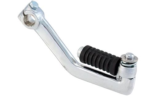 Kickstart Lever Piaggio Zip steel chrome