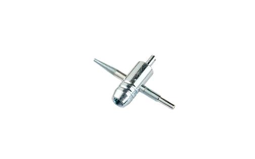 Schrader Valve Repair Tool with valve remover