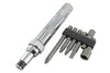Screwdriver Bit Set (pocket) Buzzetti