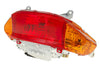 Taillight original GY6, orange indicators, 50cc (139QMB/QMA)