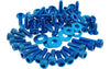 Fairing Screws STR8 Yamaha Aerox blue