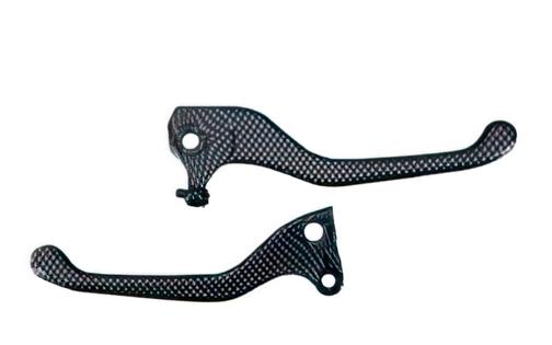 Brake Lever Set Grimeca carbon look Yamaha BWs before 2004