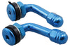 Tire Valves STR8 90° angle blue