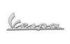 Badge Vespa 2011 chrome 100mm x 35mm