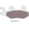 Brake Pads organic Kymco 50/125cc