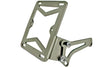 License Plate Holder side-mount grey