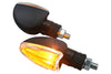 Indicator Demon white lens / black