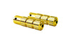 Foot Pegs knurled gold