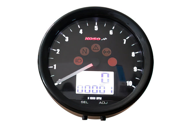 Speedometer Koso D64 black 10000 rpm