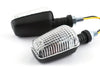 Indicators Mini rectangular black / transparent