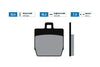 Brake Pads Polini Original Yamaha Aerox (rear) / Slider (front)