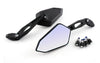 Mirror Set STR8 Street with M8-/M10 adapter black