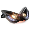 Twin Headlight EVO 2 w/ blue LEDs Yamaha Aerox black