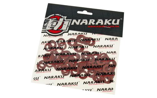 Gaskets fibre Naraku 8x15x1mm 100 pcs.