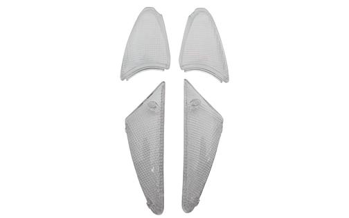 Indicator Lens Set (x4) white Peugeot Buxy / Zenith / Speedake