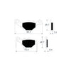 Brake Pads Suzuki AN / Address / Epicuro / Street Magic