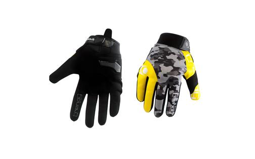Summer Gloves Trendy Goias Camo grey / yellow