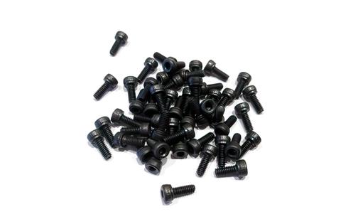 Screw Set hex socket M4x20 BTR black (x100)