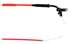 Throttle Cable Teflon® Doppler red Booster / BW's after 2004