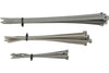 Cabe Ties 10cm / 15cm / 20cm grey (x30)