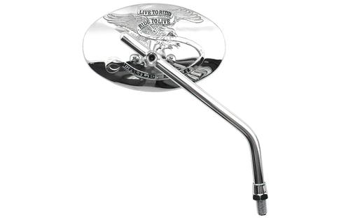 Mirror left Vparts / right universal / Motorrad / chrome