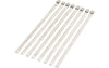 Cable Ties x8 ladder style 20cm stainless steel