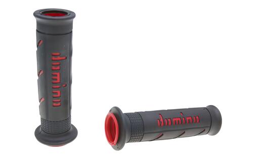 Grips Domino A250 On-Road black / red (open end)