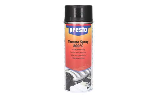 High Temperature Spray Paint Presto matte black 800°C 400ml