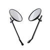 Mirrors left + right Cafe Racer d.10mm black
